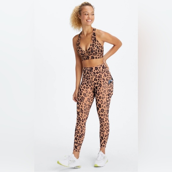 FABLETICS  Oasis PureLux Natural Leopard Leggings SIZE: Small - Picture 4 of 4
